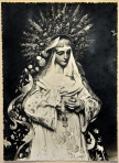 La antigua Virgen de la Merced en torno a los años veinte del pasado siglo